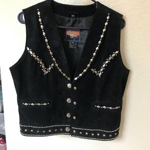 100% genuine leather vest